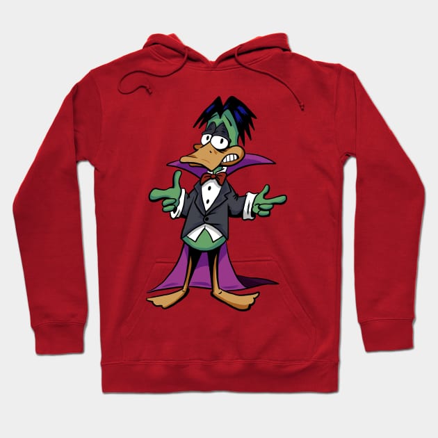 Count Duckula Hoodie by Black Snow Comics